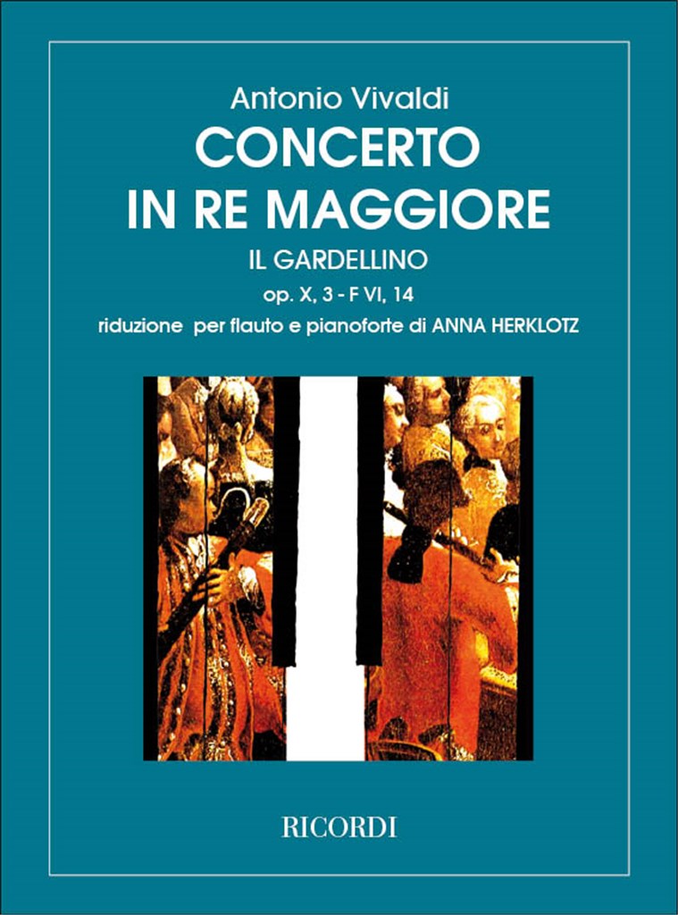 Concerto Per Fl., Archi E Org. (O Cemb.)